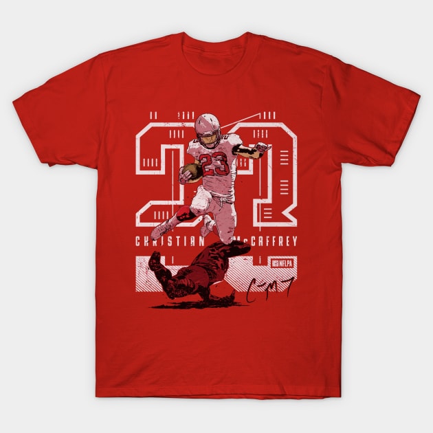 Christian McCaffrey San Francisco Future T-Shirt by Chunta_Design